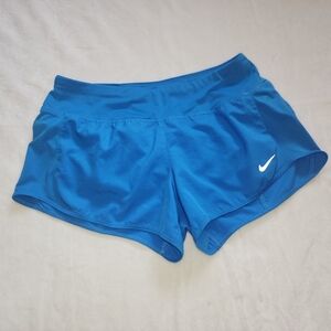 S Nike Women's DRI=FIT Vibrant Blue Sports Shorts
